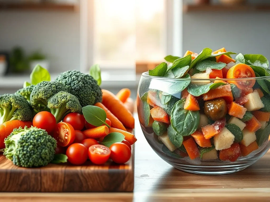 Mrożonki czy świeże warzywa: co jest zdrowsze?